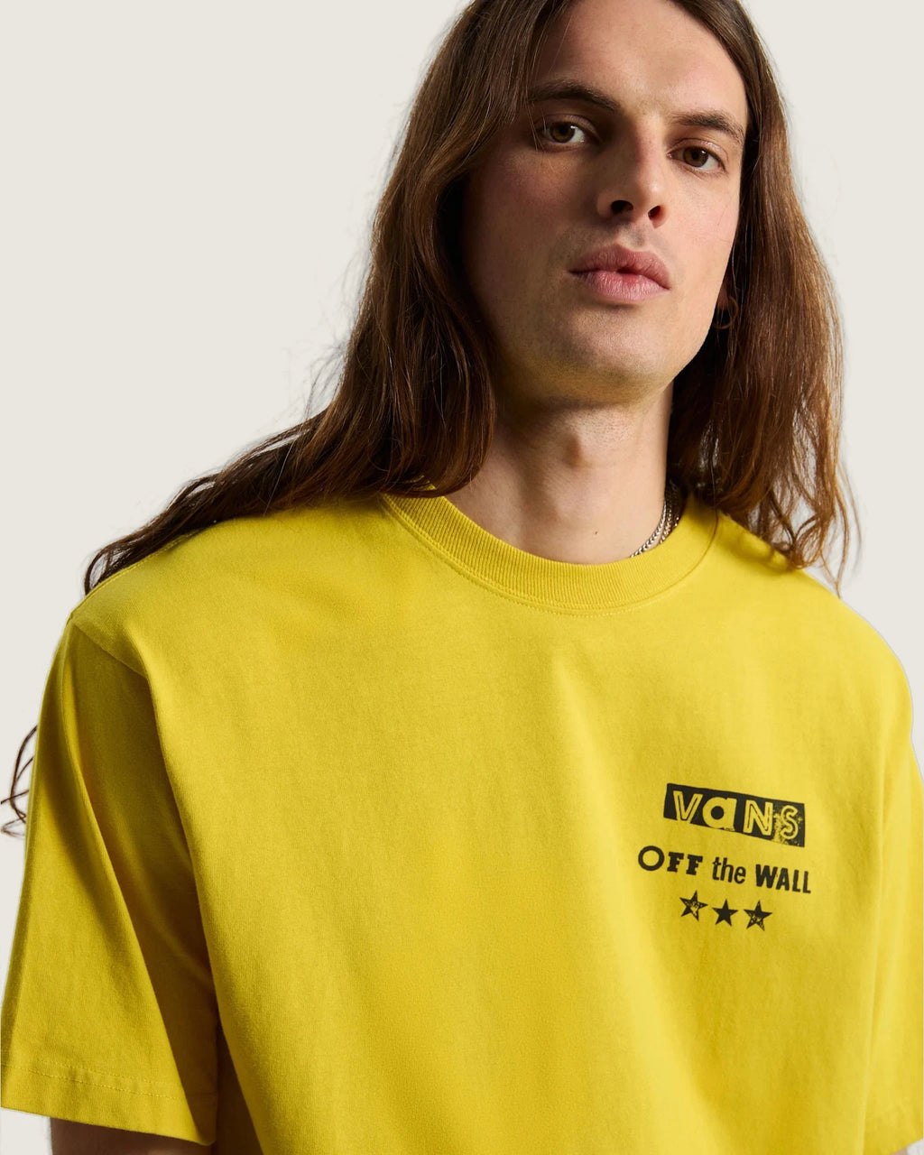 Vans Distorted Reality SS Tee Dusty Gold Textil VN0010FQGRV1 - 6