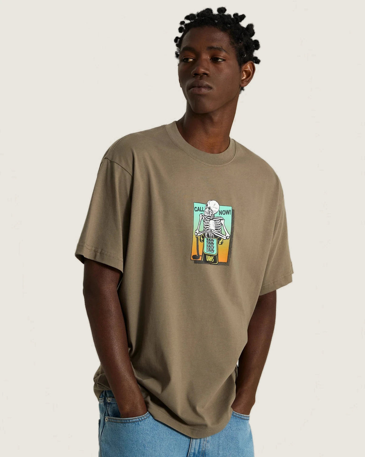 Vans Call Now SS Tee Bungee Cord Textil VN0010G09JC1 - 3