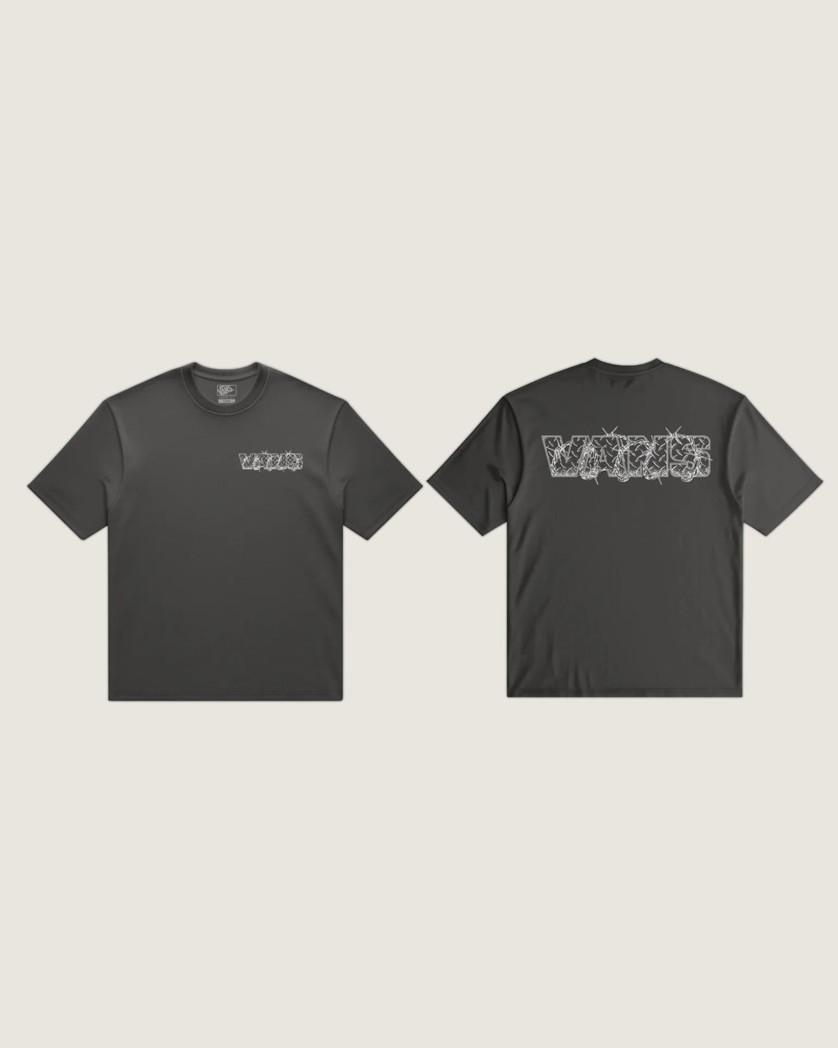 VANS Barbed Wrap SS Tee Faded Black Póló VN0010G1EMV1 - 5