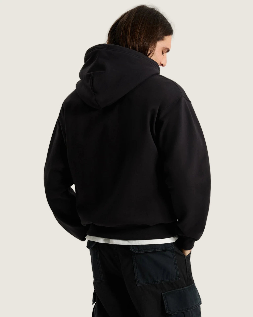 Vans Left Chest Full Zip Black Textil VN0010GGBLK1 - 4