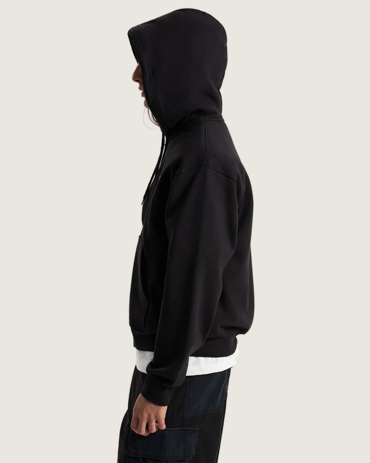 Vans Left Chest Full Zip Black Textil VN0010GGBLK1 - 5