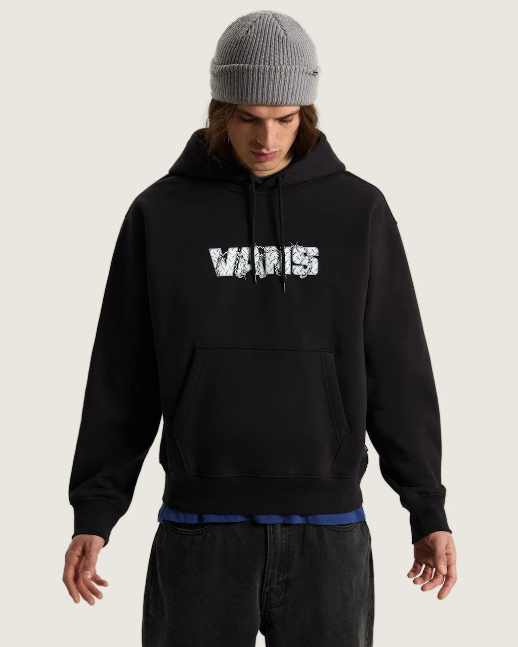 Vans Barbed Wrap Pullover Black Textil VN0010GMBLK1 - 3