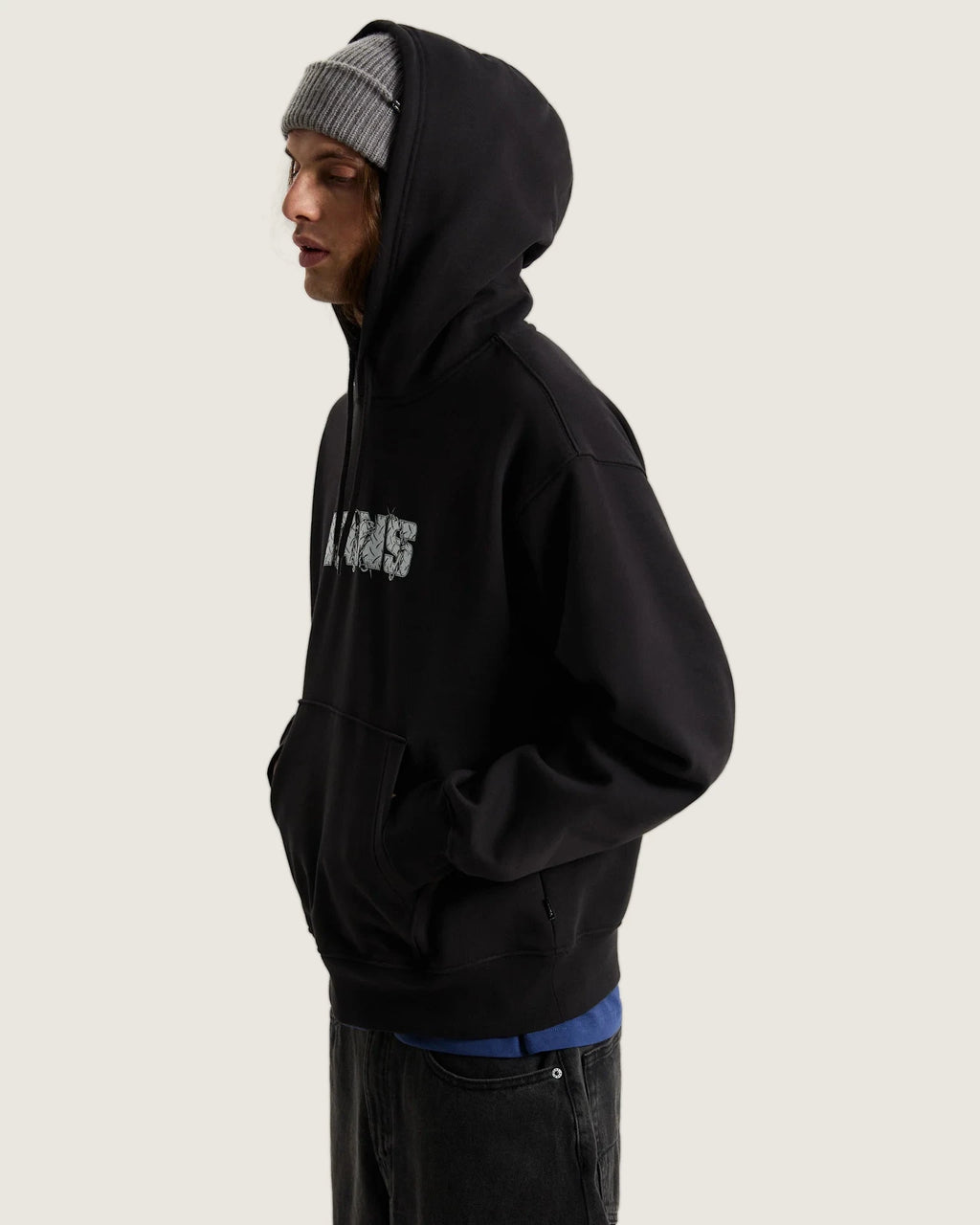 Vans Barbed Wrap Pullover Black Textil VN0010GMBLK1 - 5