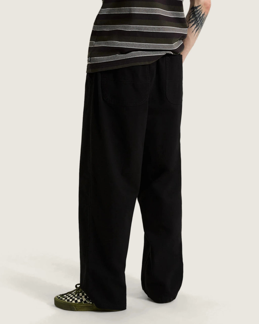 Vans Addison Barrel Pant Black Textil VN0010HYBLK1 - 4