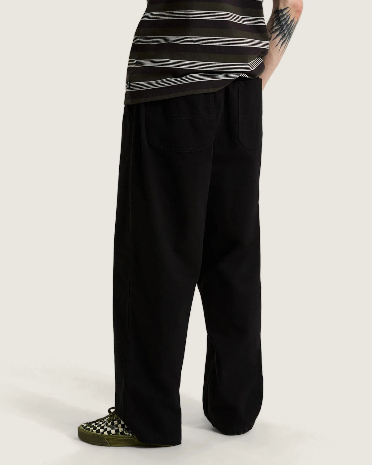 Vans Addison Barrel Pant Black Textil VN0010HYBLK1 - 4