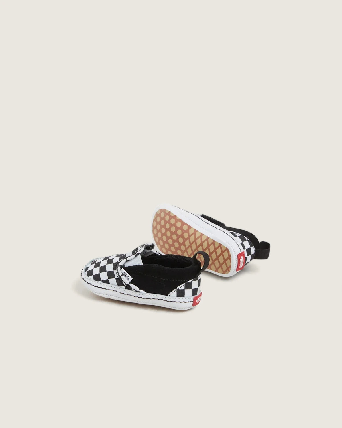 VANS IN Slip-On V Crib (Checker) Black/TrueWhite kép 3