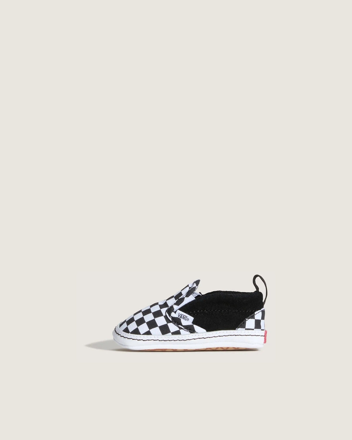 VANS IN Slip-On V Crib (Checker) Black/TrueWhite - 1