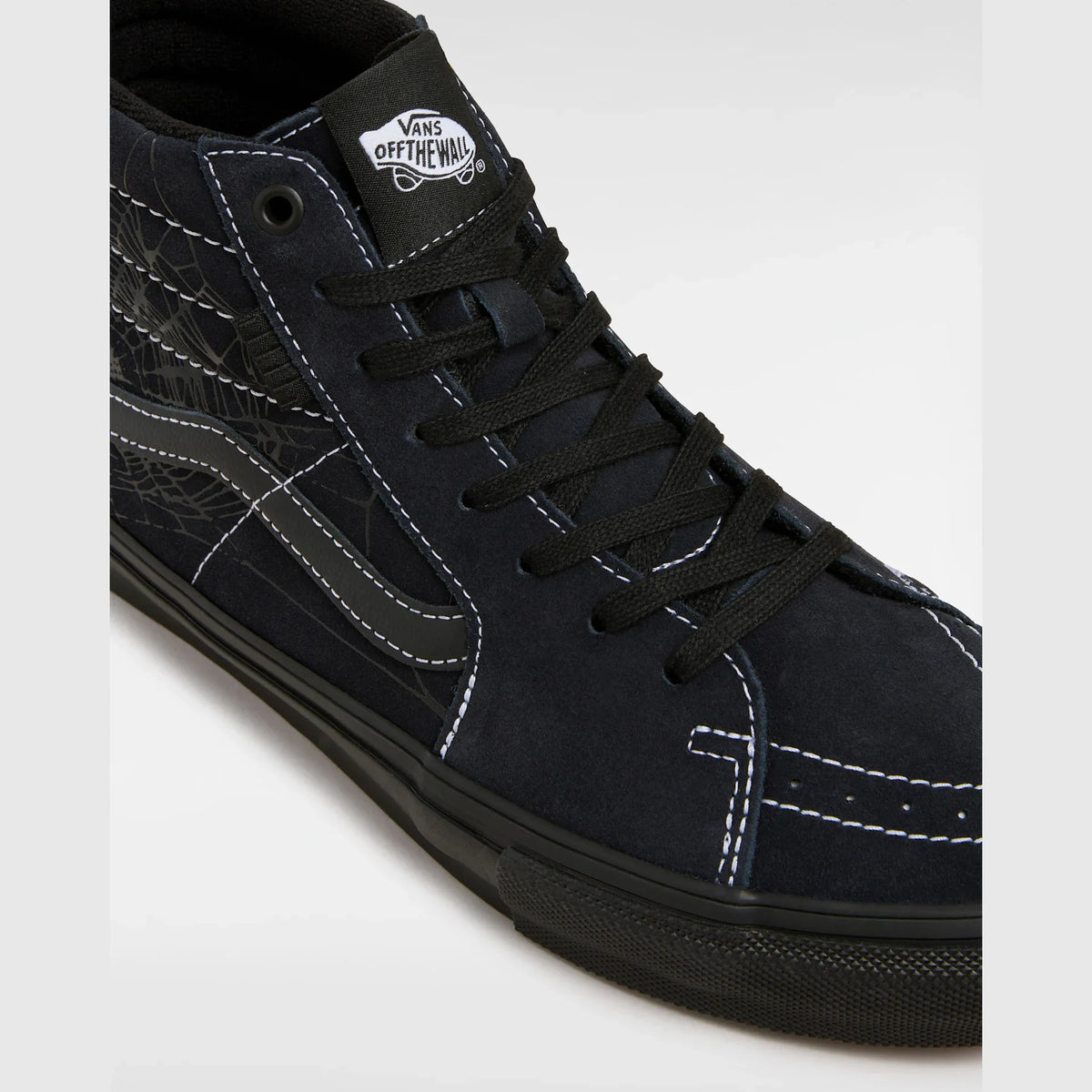 VANS Skate Sk8-Hi WEB DARK GREY/BLACK kép 4