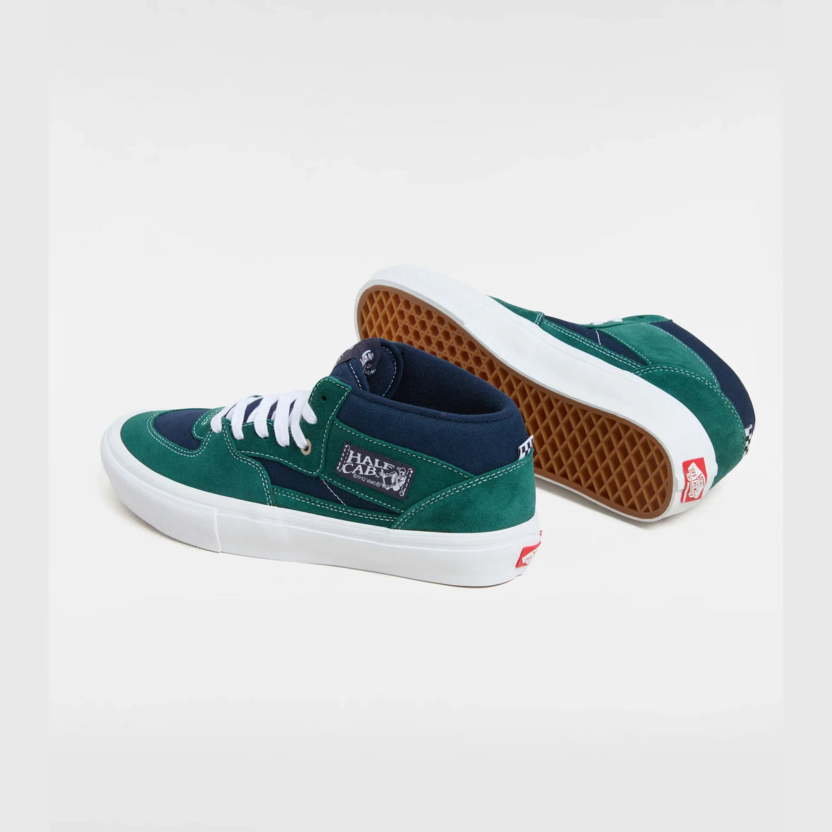VANS Skate Half Cab TARTAN BLUE/GREEN Cipő kép 3