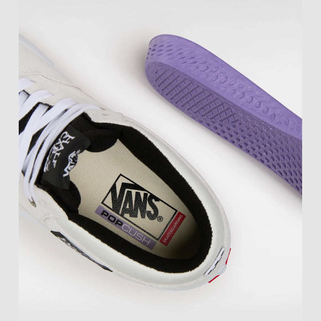 VANS Skate Half Cab BLANC DE BLANC Cipő kép 6