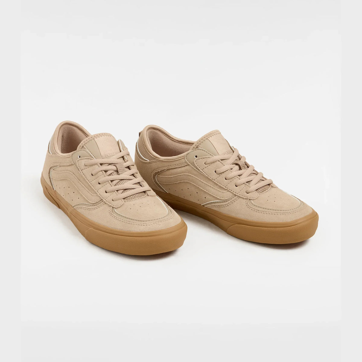 VANS Skate Rowley SUEDE TAN/GUM Cipő kép 2
