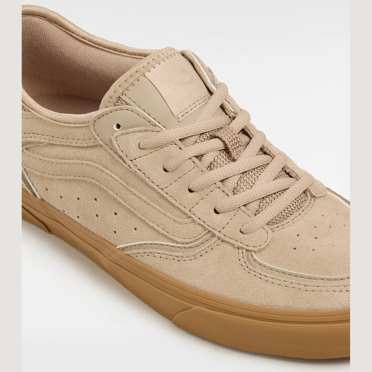 VANS Skate Rowley SUEDE TAN/GUM Cipő kép 4