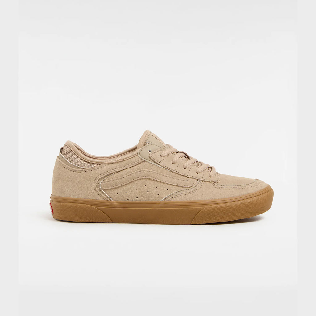 VANS Skate Rowley SUEDE TAN/GUM Cipő kép 1