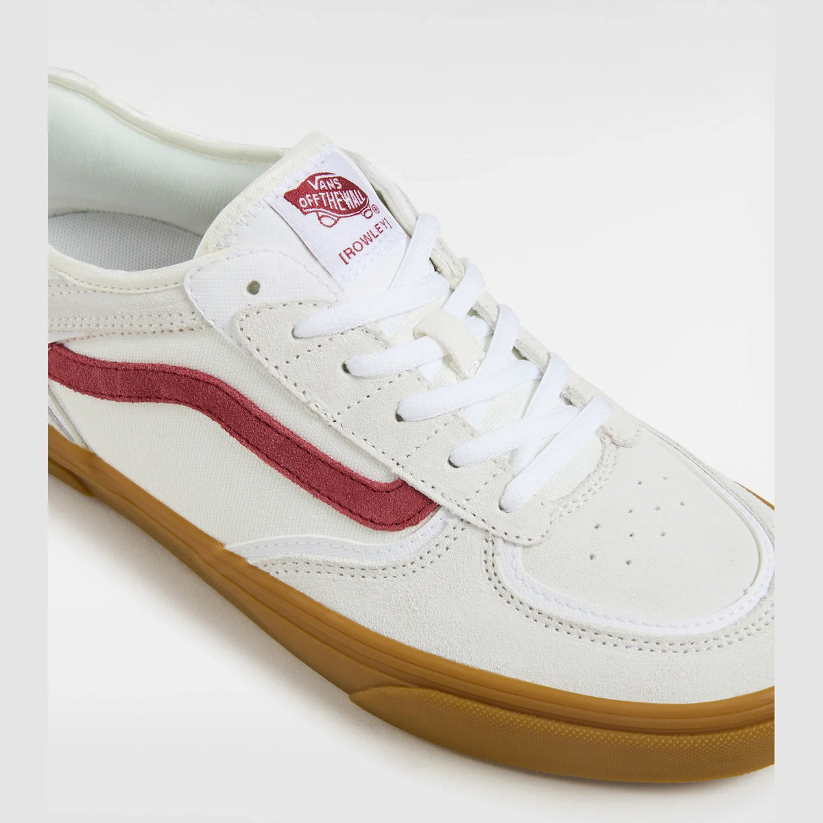 VANS Skate Rowley RED/WHITE/GUM Cipő kép 4