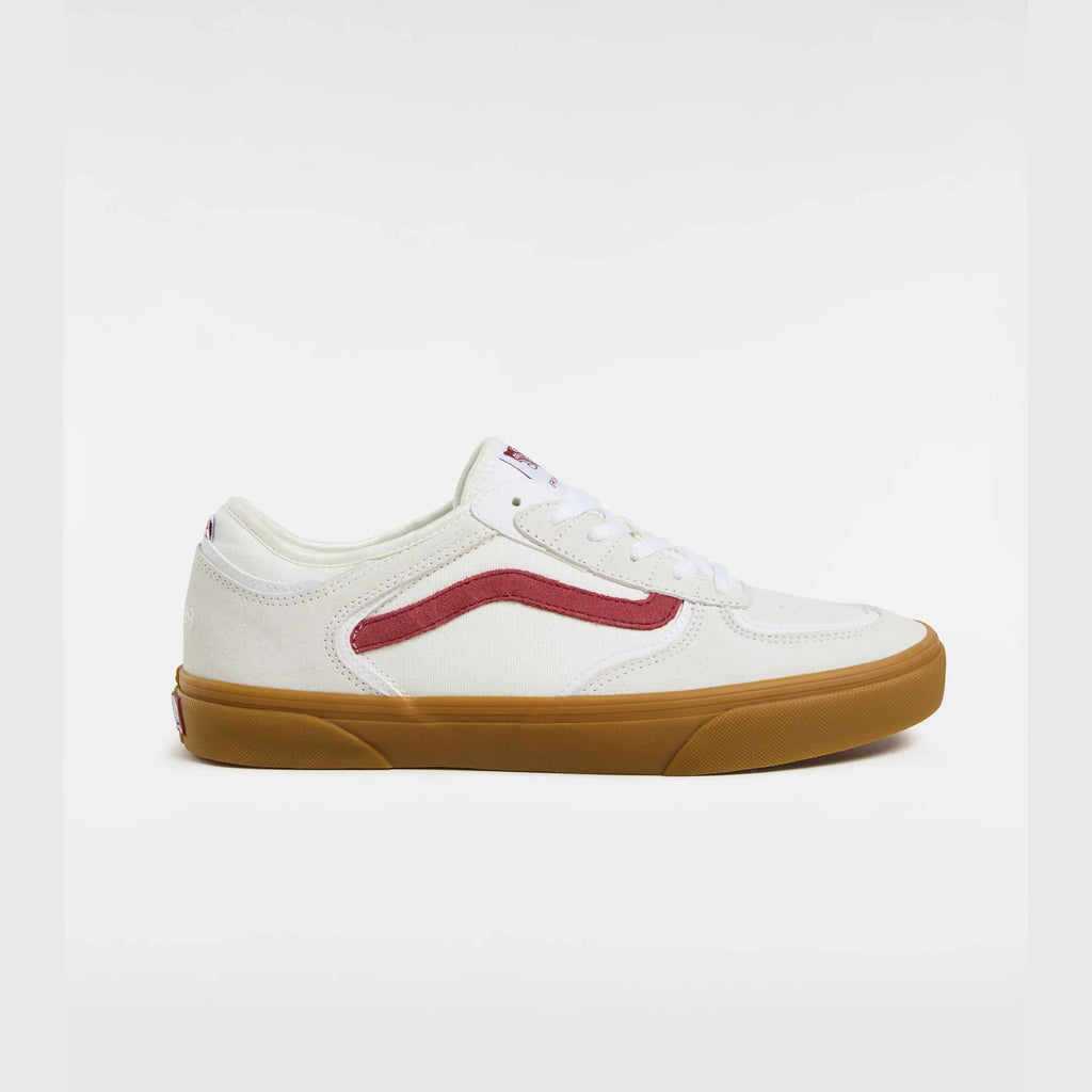 VANS Skate Rowley RED/WHITE/GUM Cipő kép 1