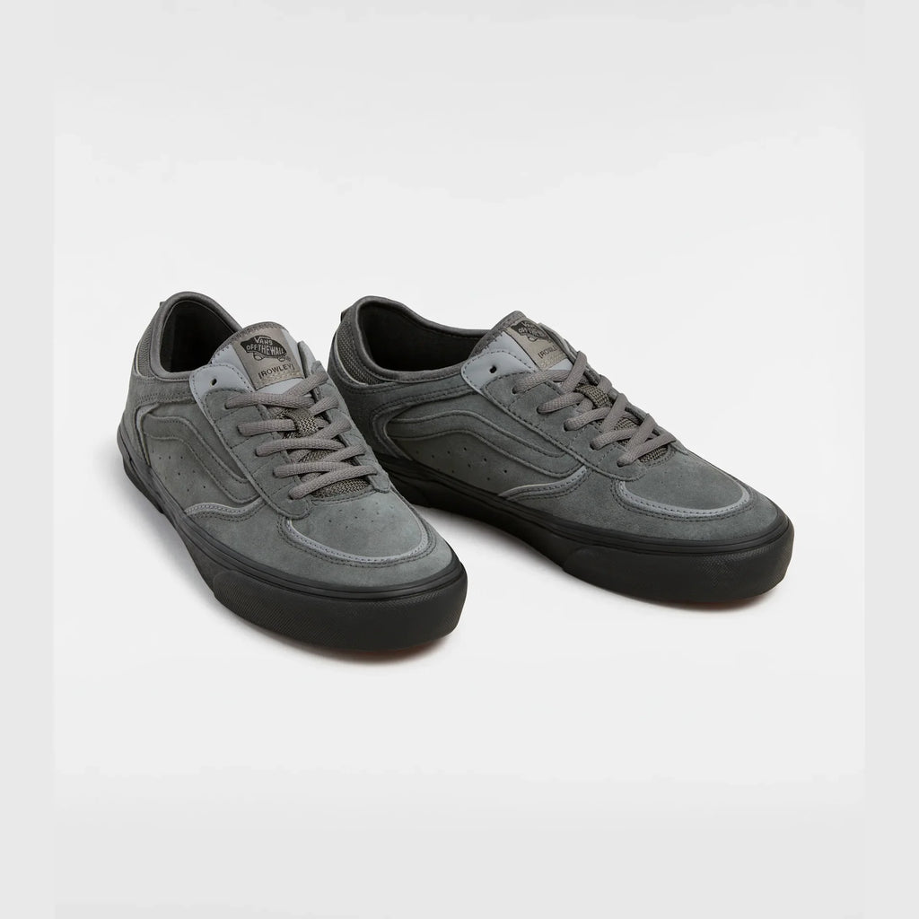 VANS Skate Rowley SUEDE CHARCOAL/BLACK Cipő kép 2
