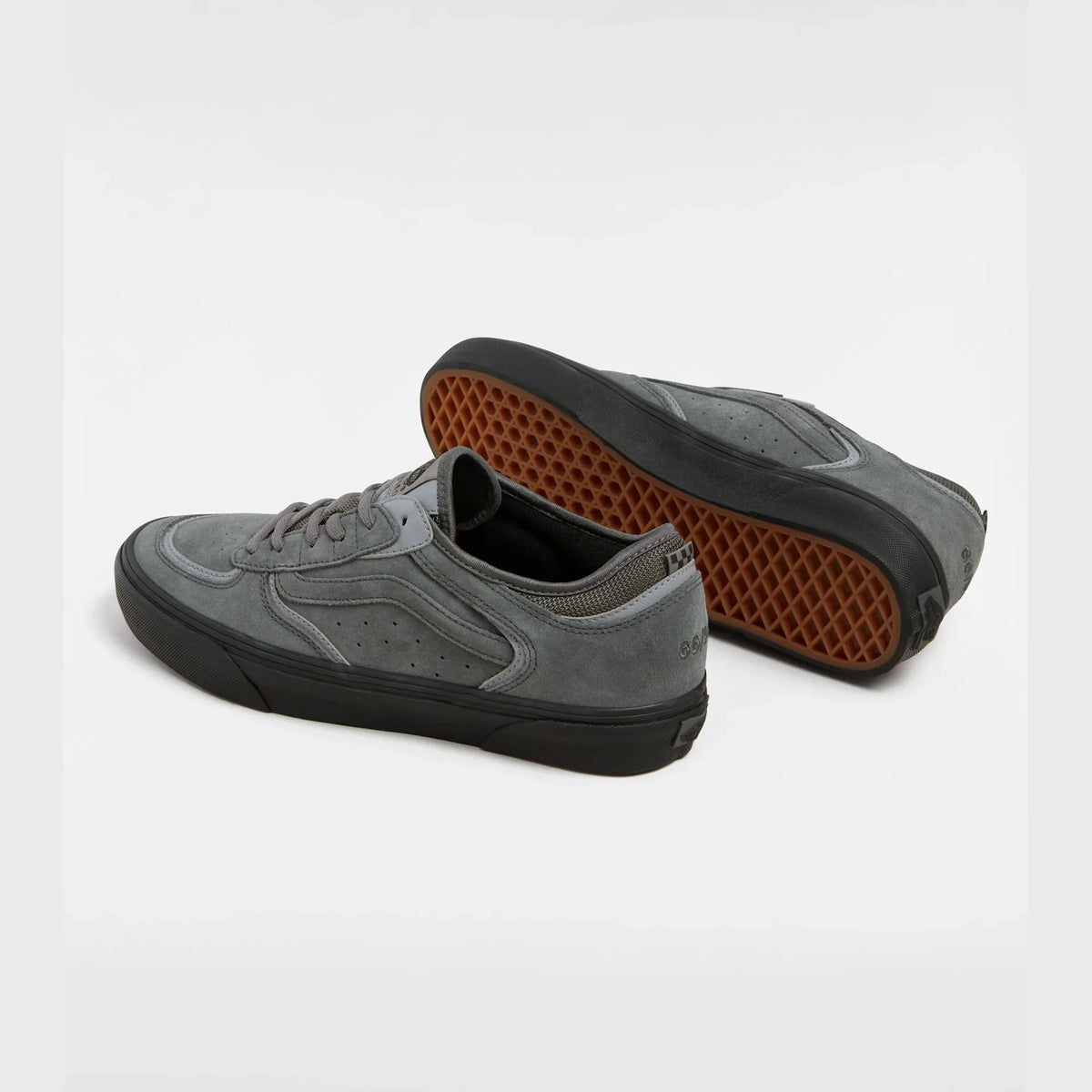 VANS Skate Rowley SUEDE CHARCOAL/BLACK Cipő kép 3