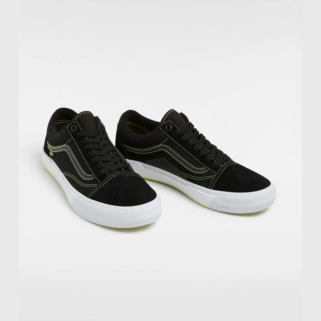 VANS BMX Old Skool BLACK/NEON YELLOW Cipő kép 2