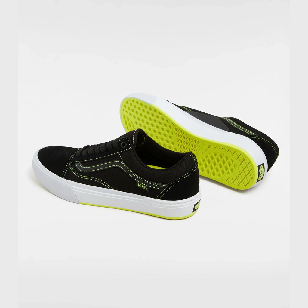 VANS BMX Old Skool BLACK/NEON YELLOW Cipő kép 3
