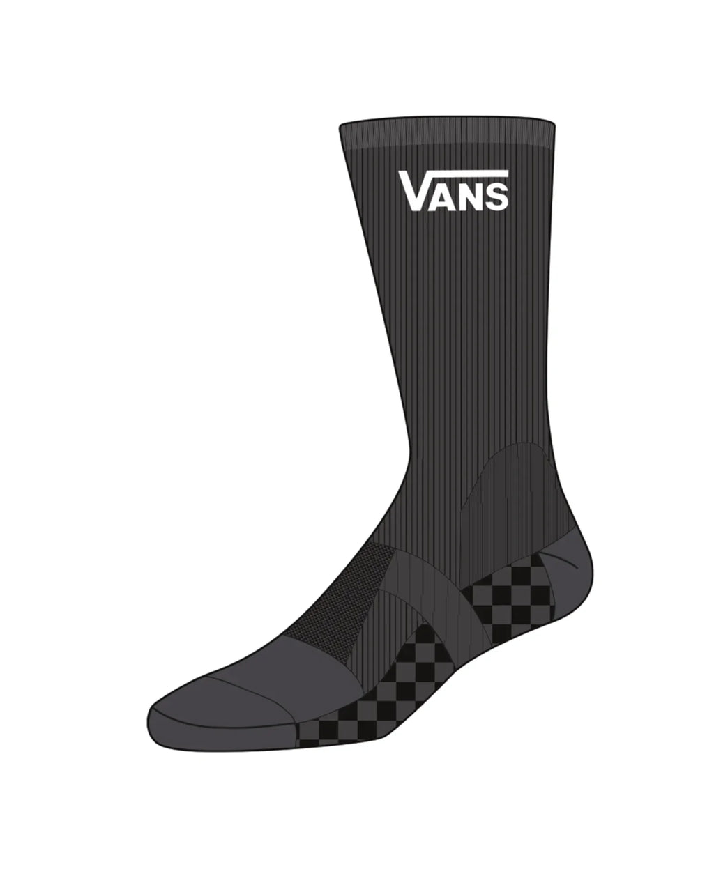 VANS VANS SKATE CREW Black VN0A311PBLK1 - 1