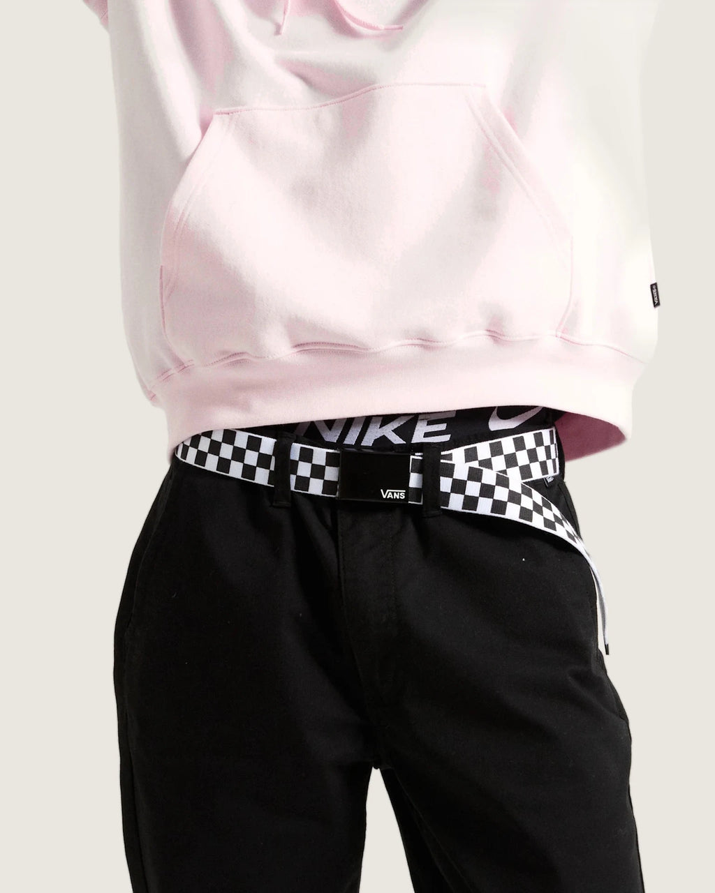 VANS Deppster II Web Belt CHECKERBOARD Black/White Öv VN0A31J1Y281 - 4