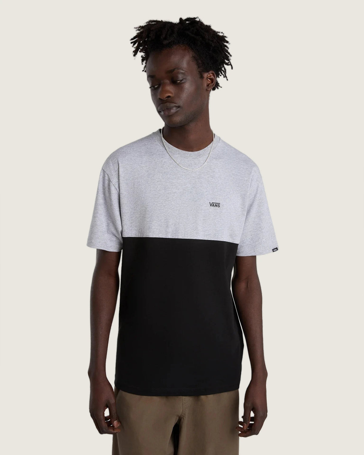 Vans MN COLORBLOCK TEE Athletic Heathe Textil VN0A3CZDATJ1 - 3