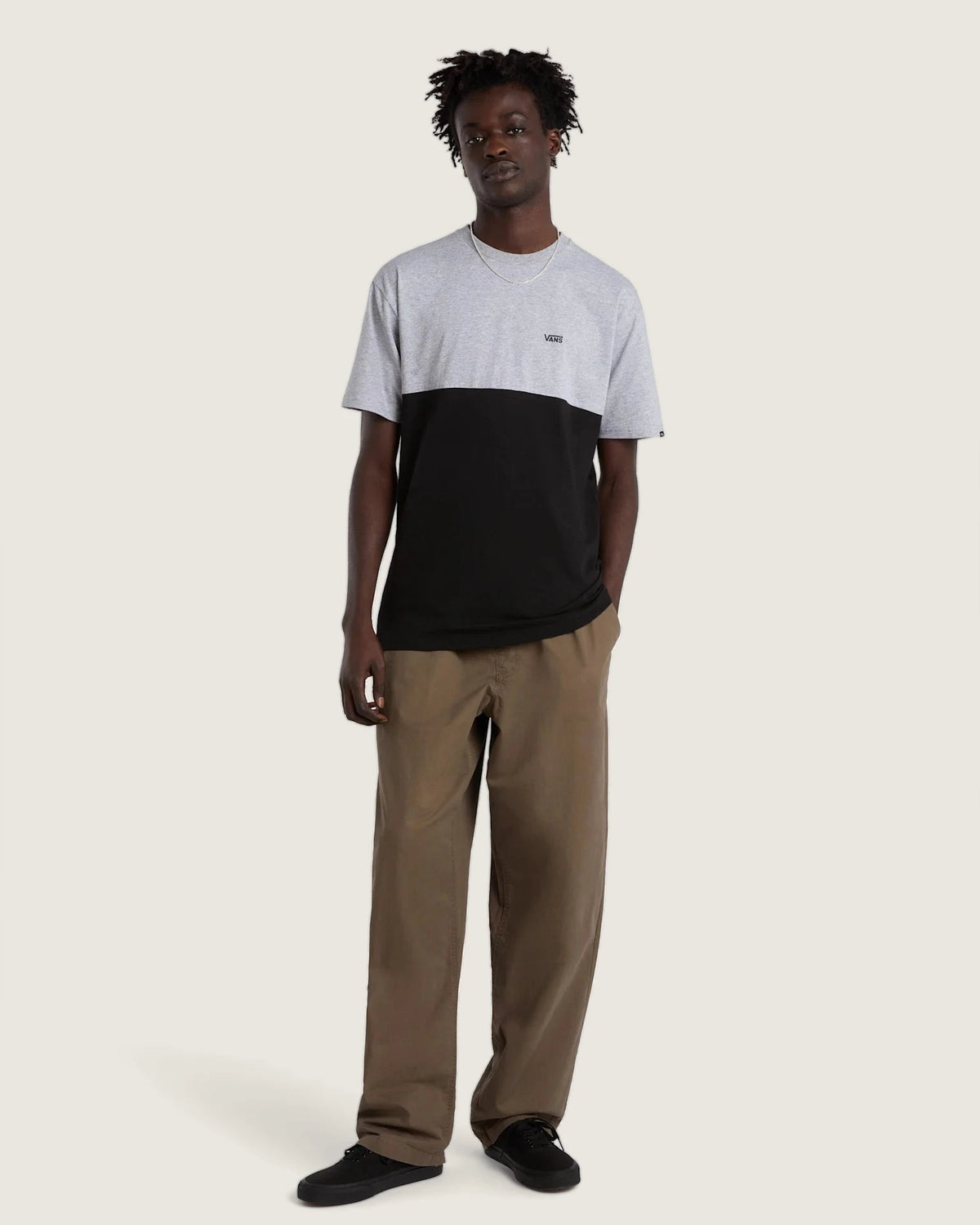 Vans MN COLORBLOCK TEE Athletic Heathe Textil VN0A3CZDATJ1 - 5