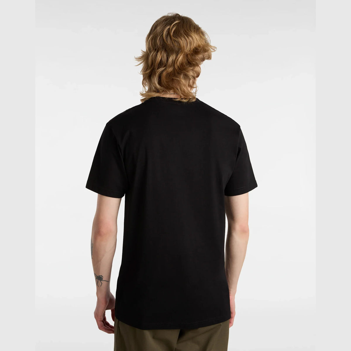 VANS LEFT CHEST LOGO TEE Black/White Póló kép 6