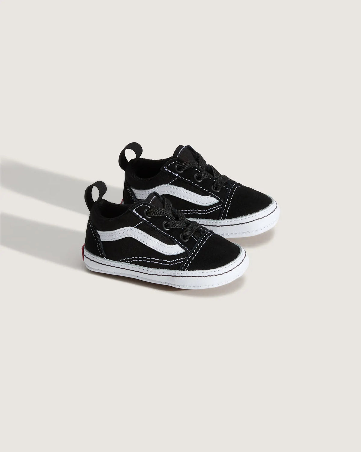 VANS Old Skool Crib B Black/True Whit Cipő VN0A3U8K6BT1 - 2