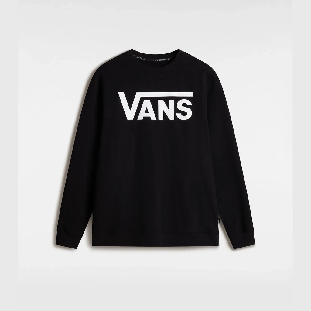 VANS MN VANS CLASSIC CREW II Black/White kép 1