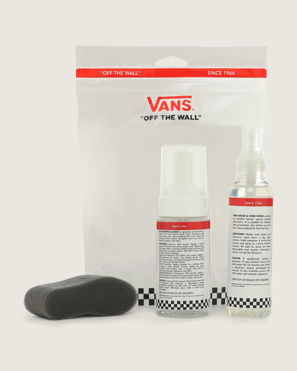 VANS MN VANS SHOE CARE CANVAS KIT - GLOBAL White kép 3