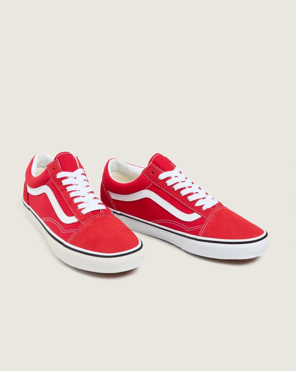 VANS UA Old Skool RACING RED/TRUE WHITE Cipő kép 2