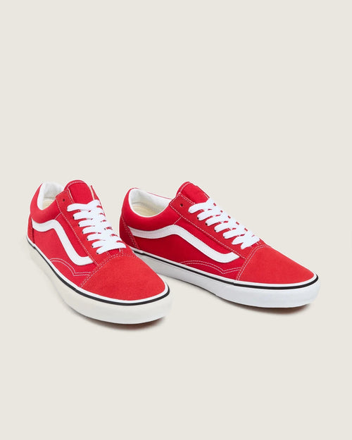 VANS UA Old Skool RACING RED/TRUE WHITE Cipő kép 2