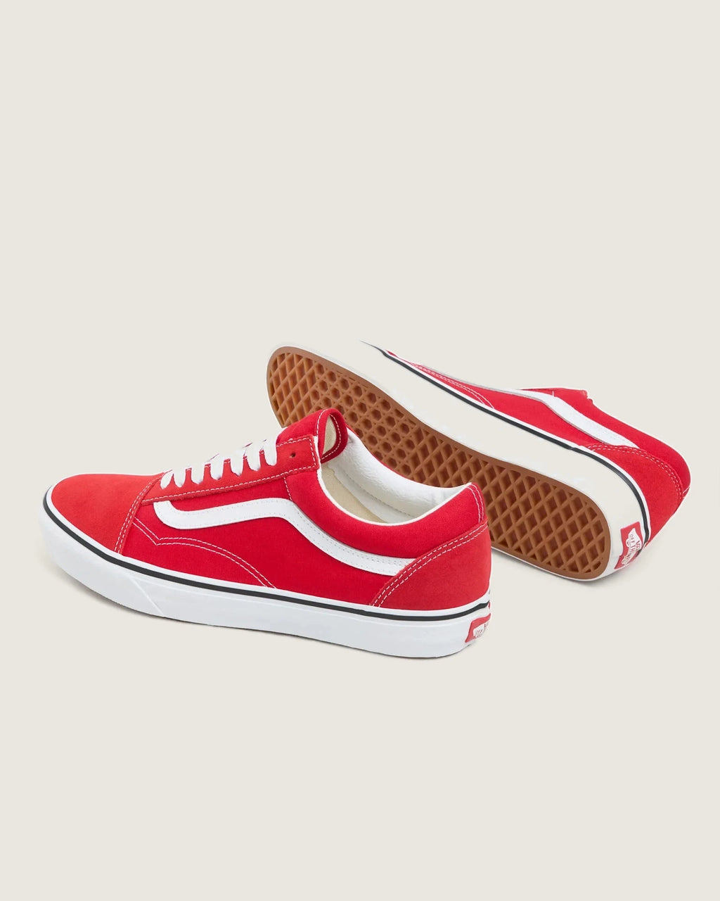 VANS UA Old Skool RACING RED/TRUE WHITE Cipő kép 3