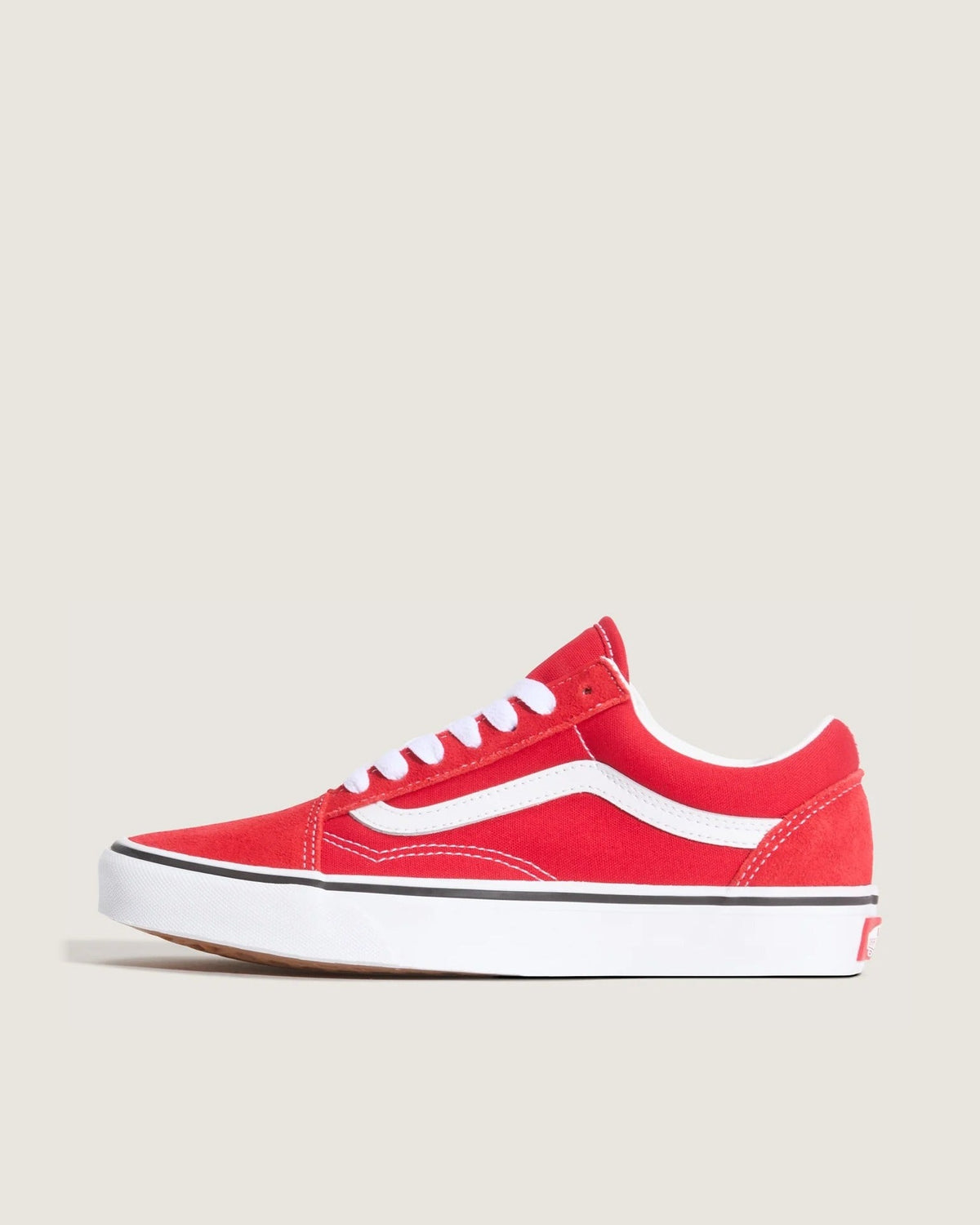 VANS UA Old Skool RACING RED/TRUE WHITE Cipő - 1
