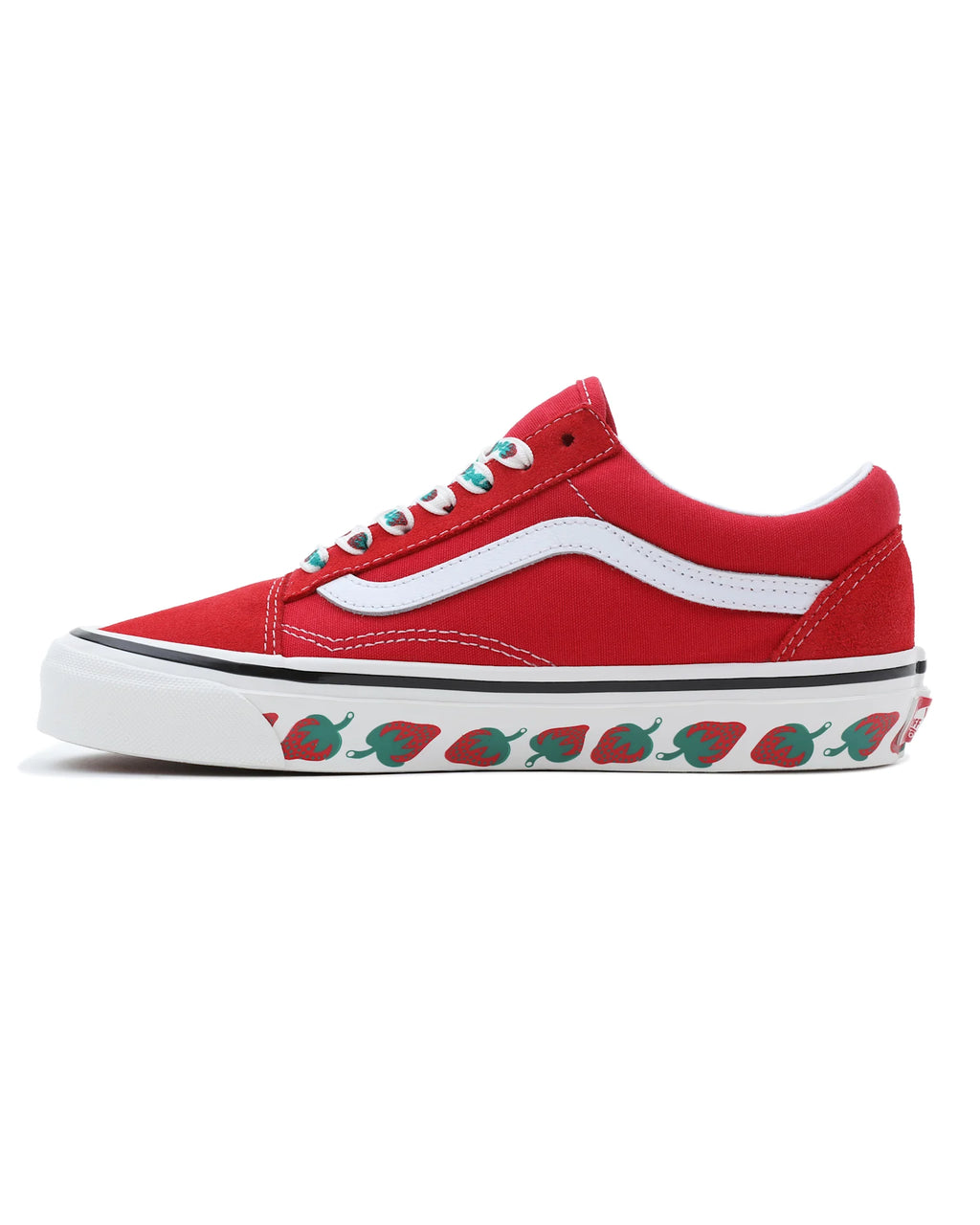 VANS UA Old Skool 36 DX ANAHEIM FACTORY OG STRAWBERRY RED VN0A4BVQRED1 - 5