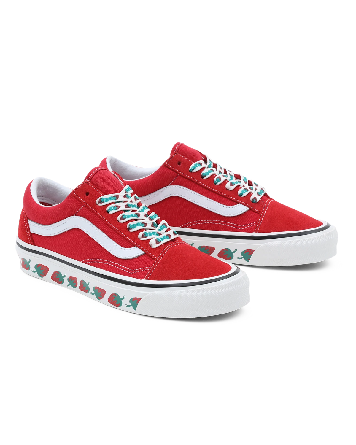 VANS UA Old Skool 36 DX ANAHEIM FACTORY OG STRAWBERRY RED VN0A4BVQRED1 - 1