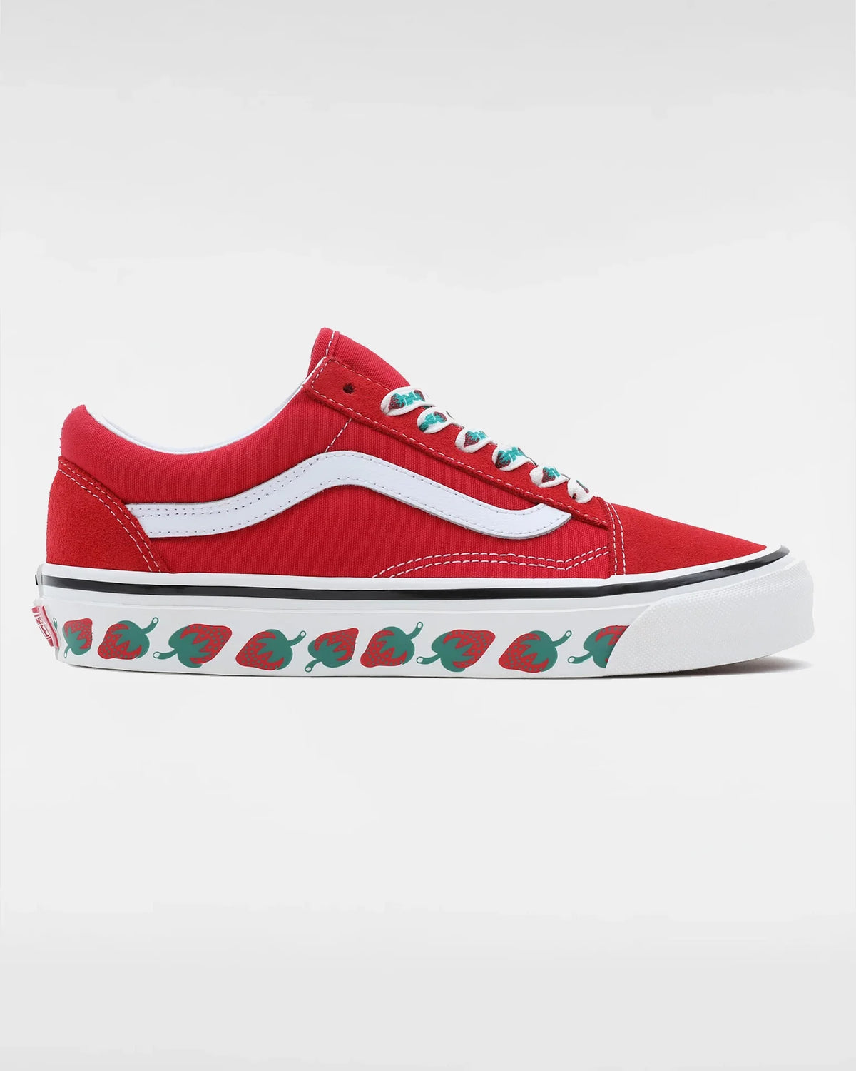 VANS UA Old Skool 36 DX ANAHEIM FACTORY OG STRAWBERRY RED kép 1