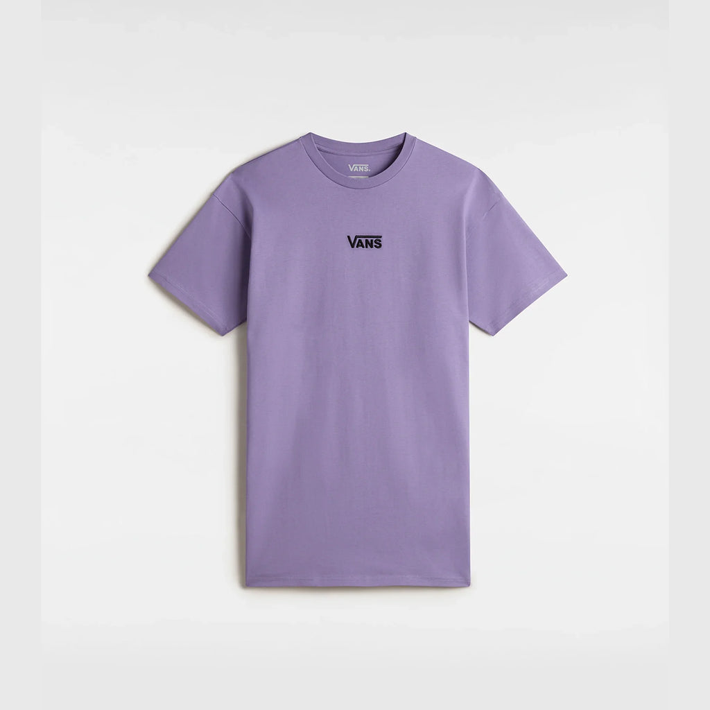 VANS CENTER VEE TEE DRESS Purple Haze Ruha kép 1