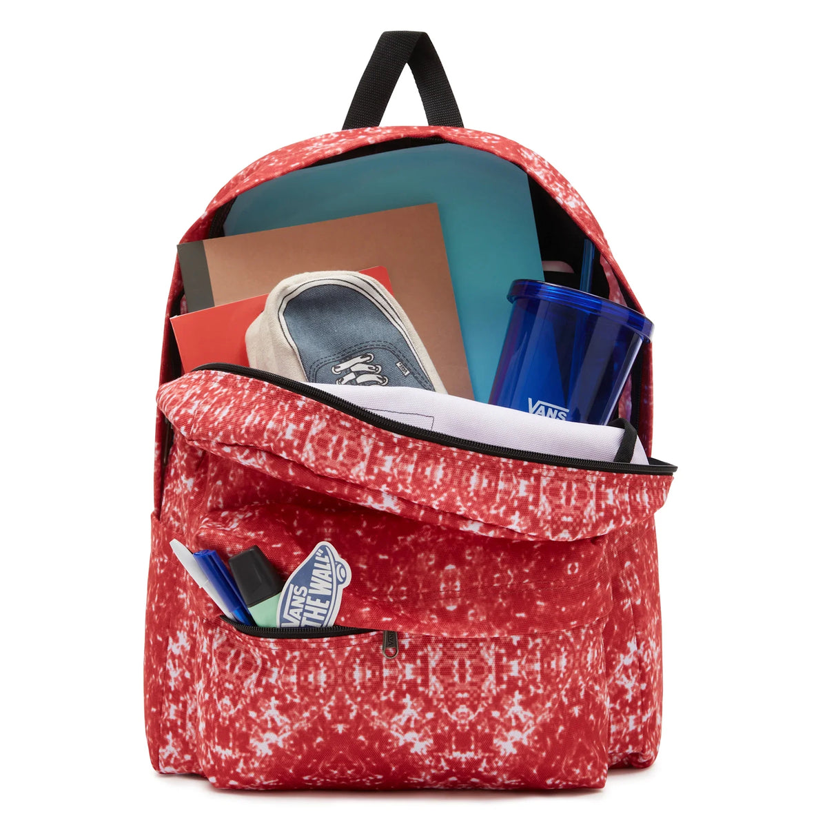 VANS MN OLD SKOOL H2O BACKPACK chili pepper/white kép 2