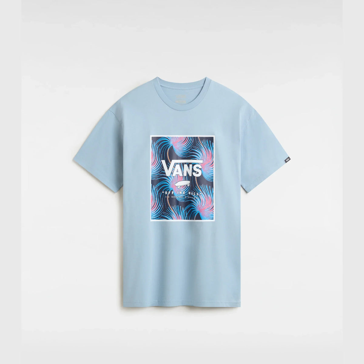 VANS MN CLASSIC PRINT BOX DUSTY BLUE/WHITE kép 1