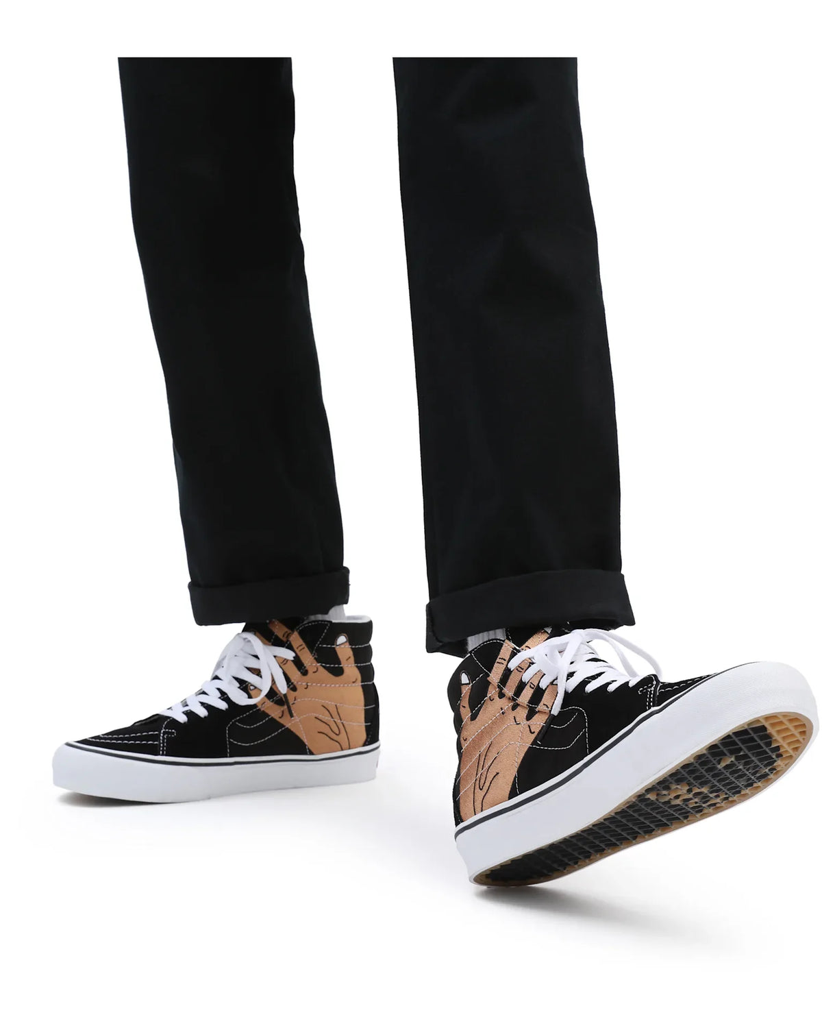VANS SK8-Hi VR3 LX (Imran Potato) black/true white/fenugreek VN0A5EE7B7H1 - 3