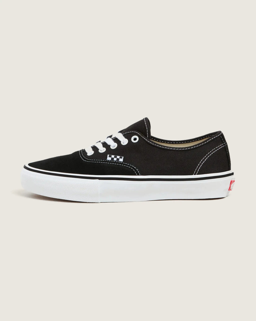 VANS Skate Authentic Black/White Cipő kép 6