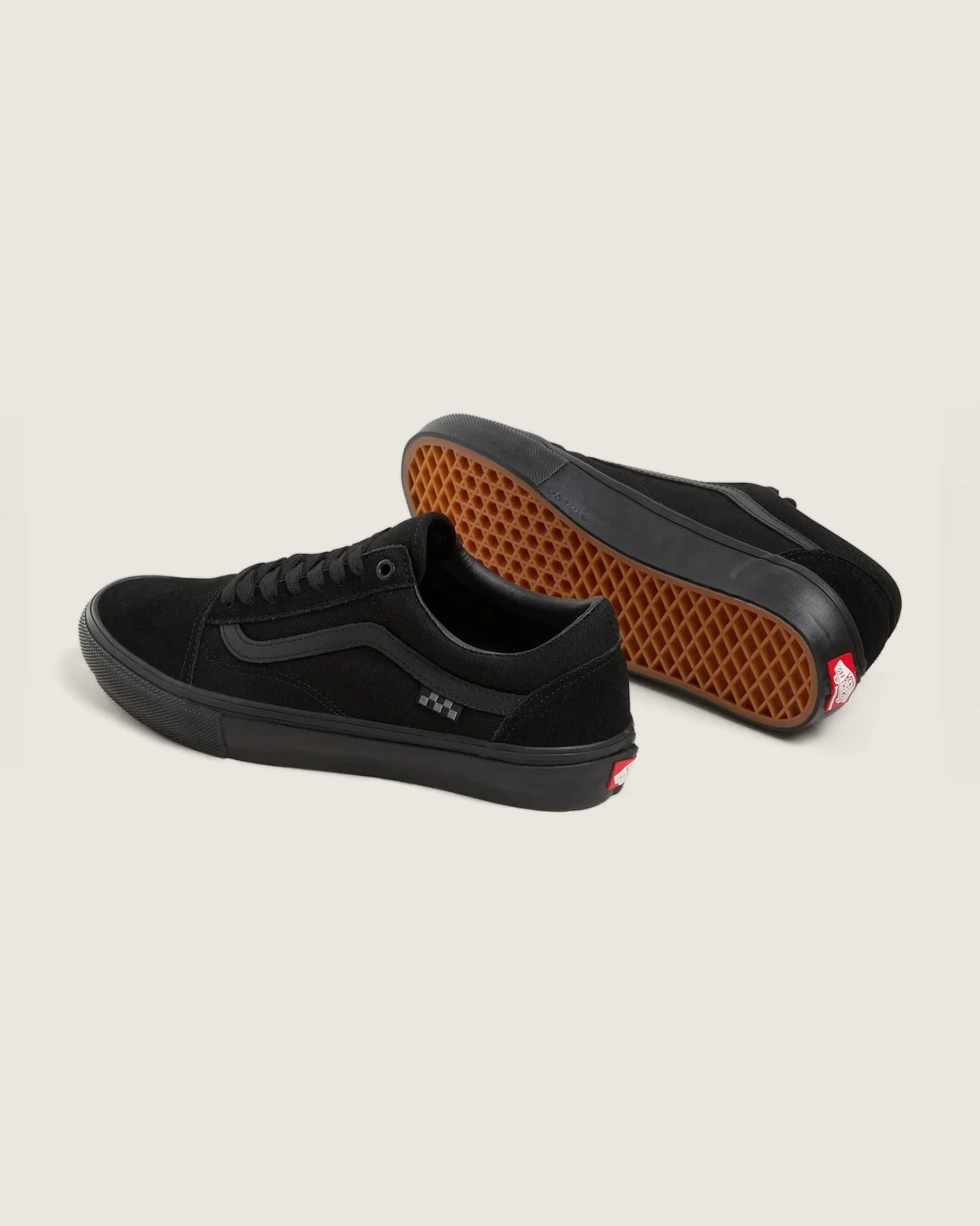 VANS Skate Old Skool Black/Black Cipő kép 3