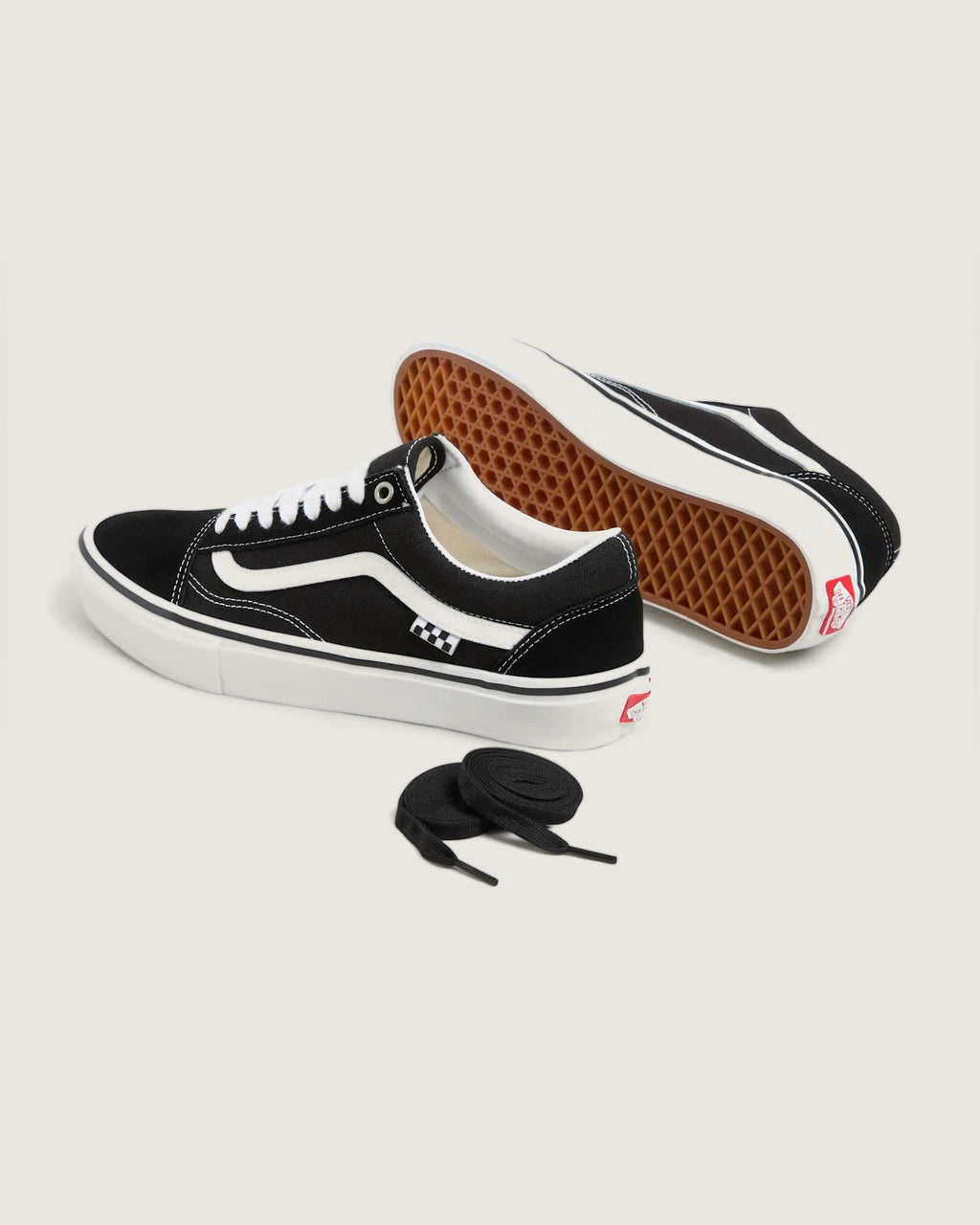 VANS Skate Old Skool Black/White Cipő kép 3