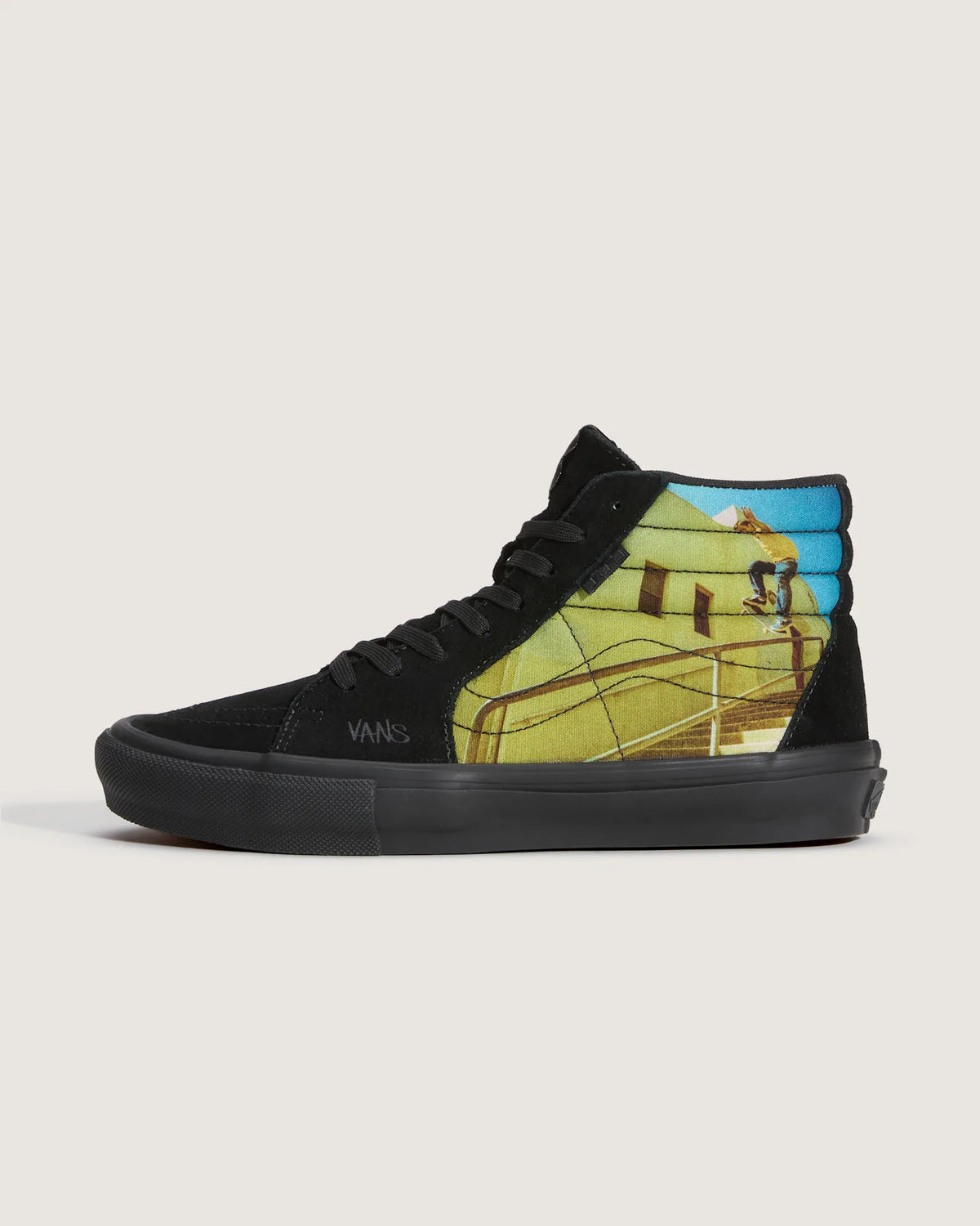 Vans Skate SK8-Hi Atiba Black/Multi Cipő VN0A5FCCBOV1 - 1