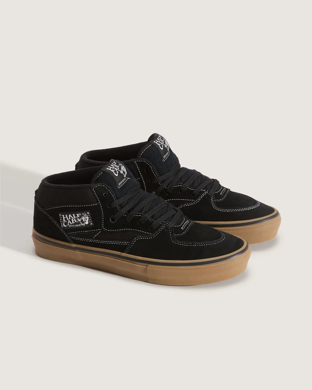 VANS Skate Half Cab Black/Gum/White Cipő VN0A5FCDB9K1 - 2