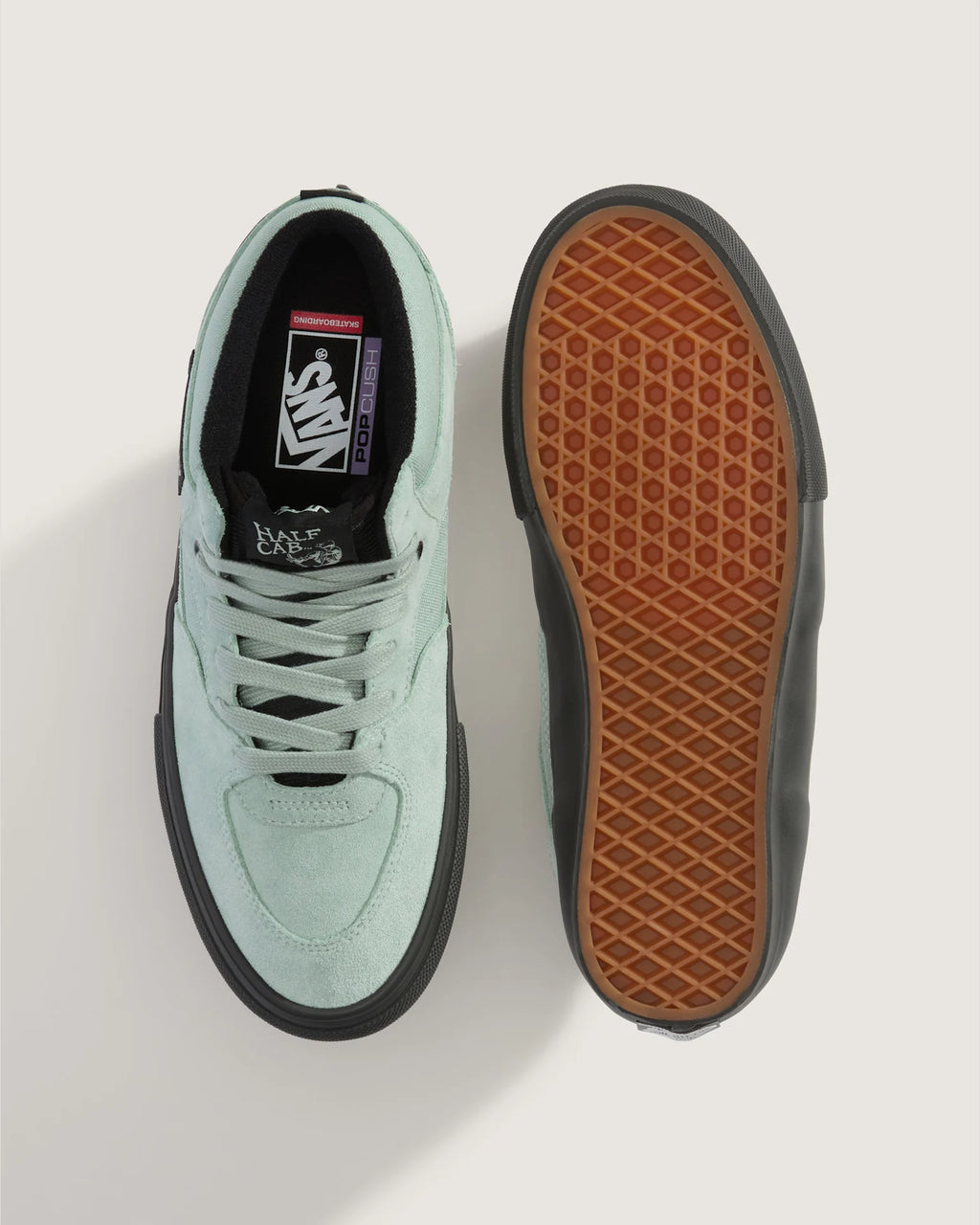 VANS Skate Half Cab Gray Olive Cipő VN0A5FCDEMW1 - 2