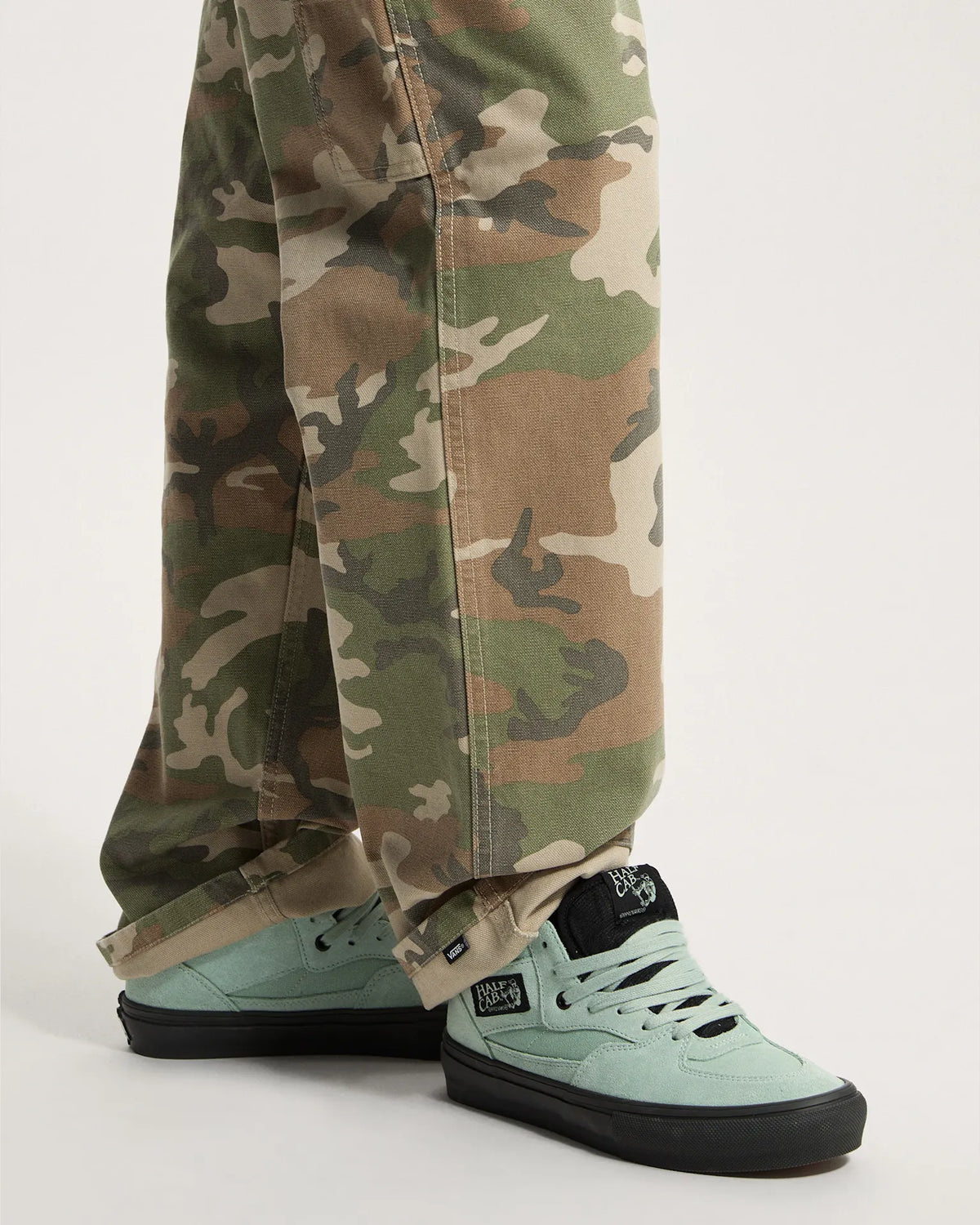 VANS Skate Half Cab Gray Olive Cipő VN0A5FCDEMW1 - 5