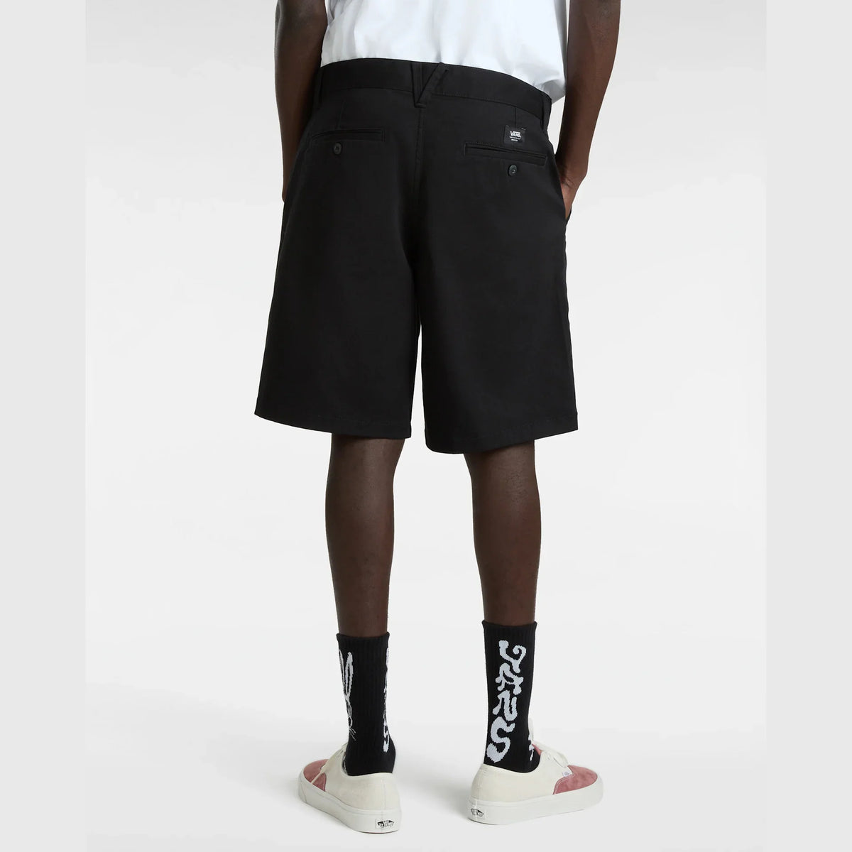 VANS AUTHENTIC CHINO RELAXED SHORT Black kép 4